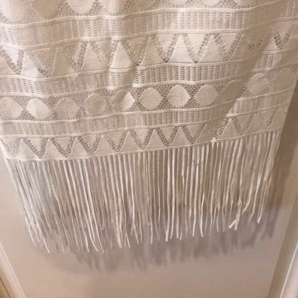 C by cubic off shoulder lace fringe dress size 8 - Picture 4 of 15